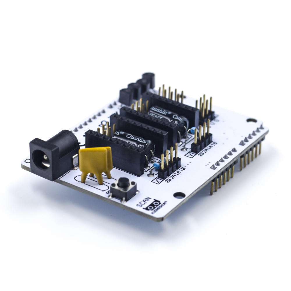 Плата расширения Ciclop для Arduino Uno. Для постройки 3D-сканеров Preesall